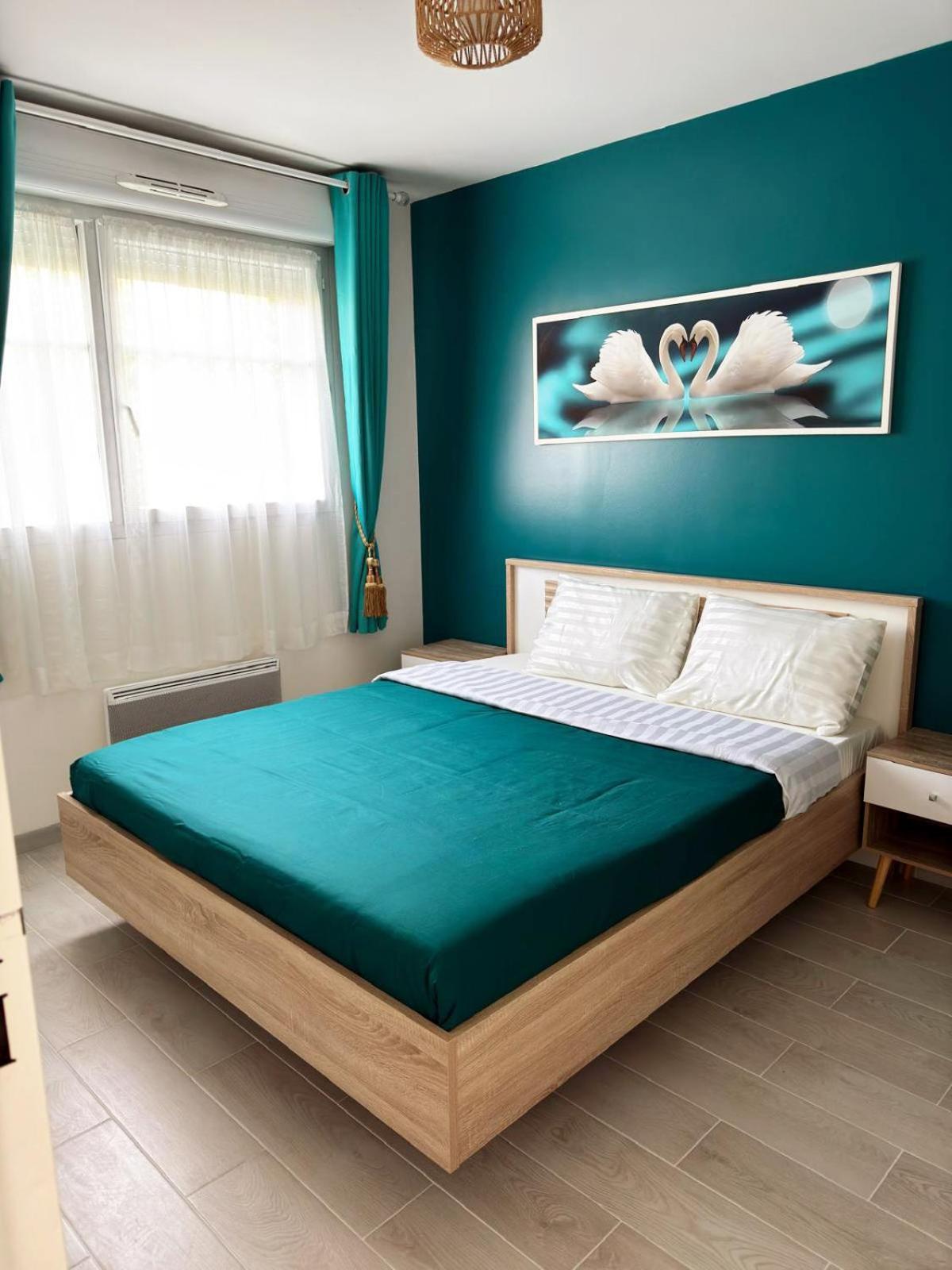 Appartement Magnolia 40M2, Parking Et Wifi Gratuit Montévrain Extérieur photo