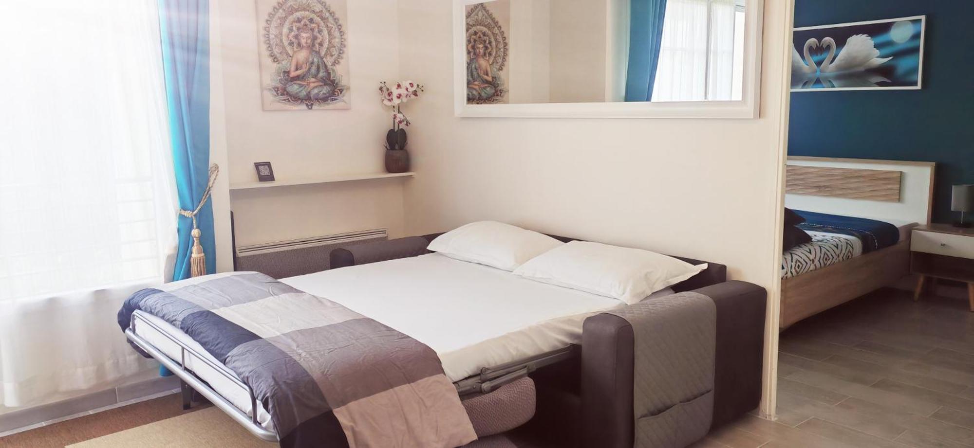Appartement Magnolia 40M2, Parking Et Wifi Gratuit Montévrain Extérieur photo
